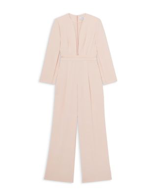 Evora Sheer Trim Jumpsuit 