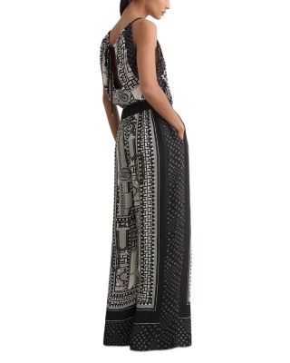 Inara Scarf Print Jumpsuit