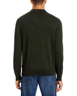 Sergio Quarter Zip Polo Sweater