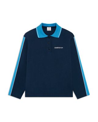 Punto Polo Collared Sweatshirt