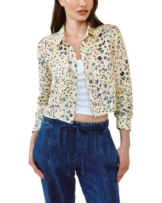 Long Sleeve Crop Shirt