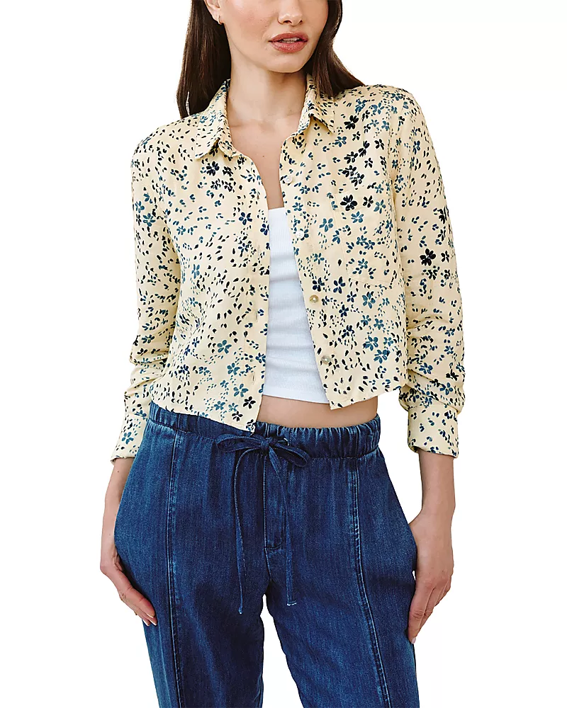 Bella Dahl Long Sleeve Crop Shirt