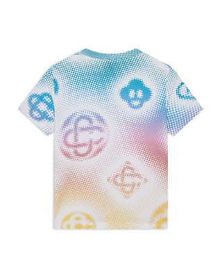 Half Tone Logo Fitted Tee