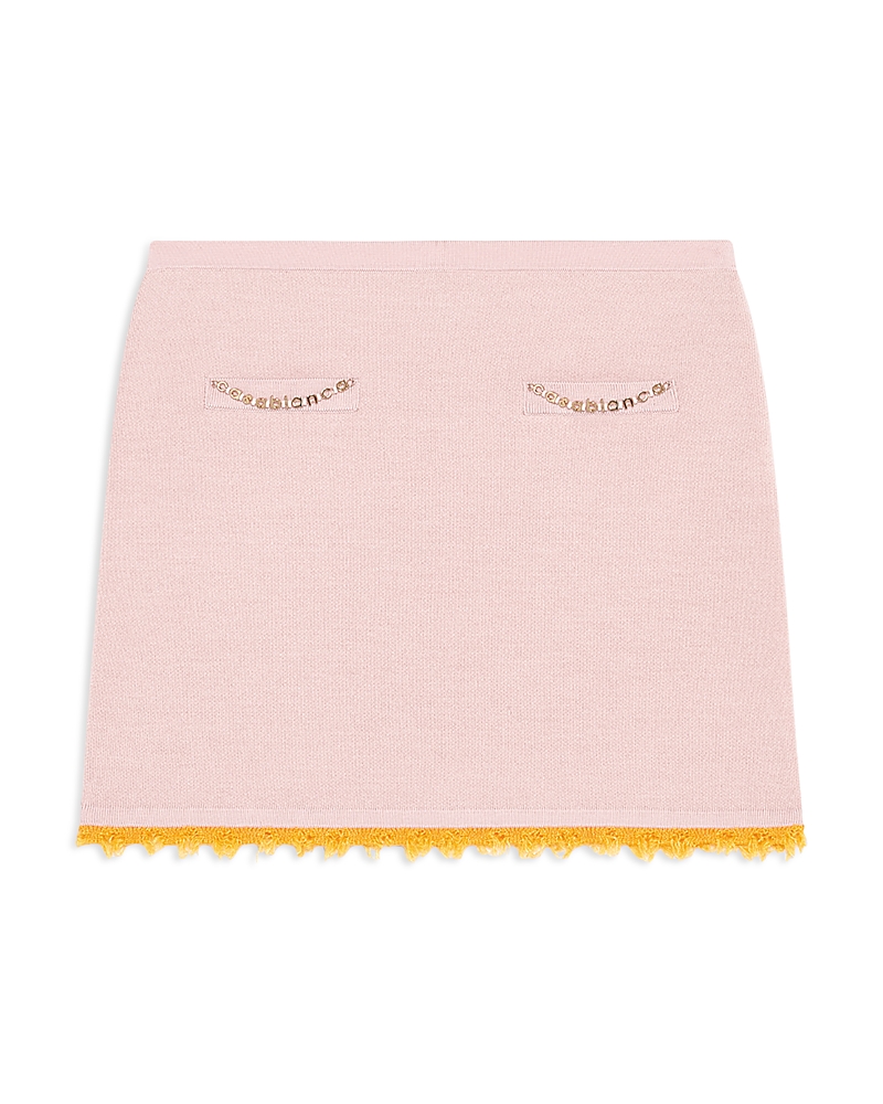 Casablanca Merino Wool Mini Skirt