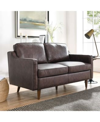 Impart Genuine Leather Loveseat