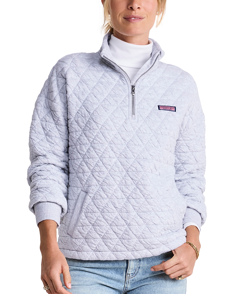Vineyard Vines Quilted Quarter Zip Sweatshirt