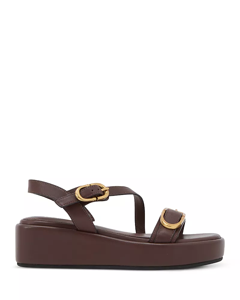 Reiss Women's Buckled Platform Sandals