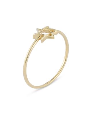 Star of David Ring in 14K Yellow Gold