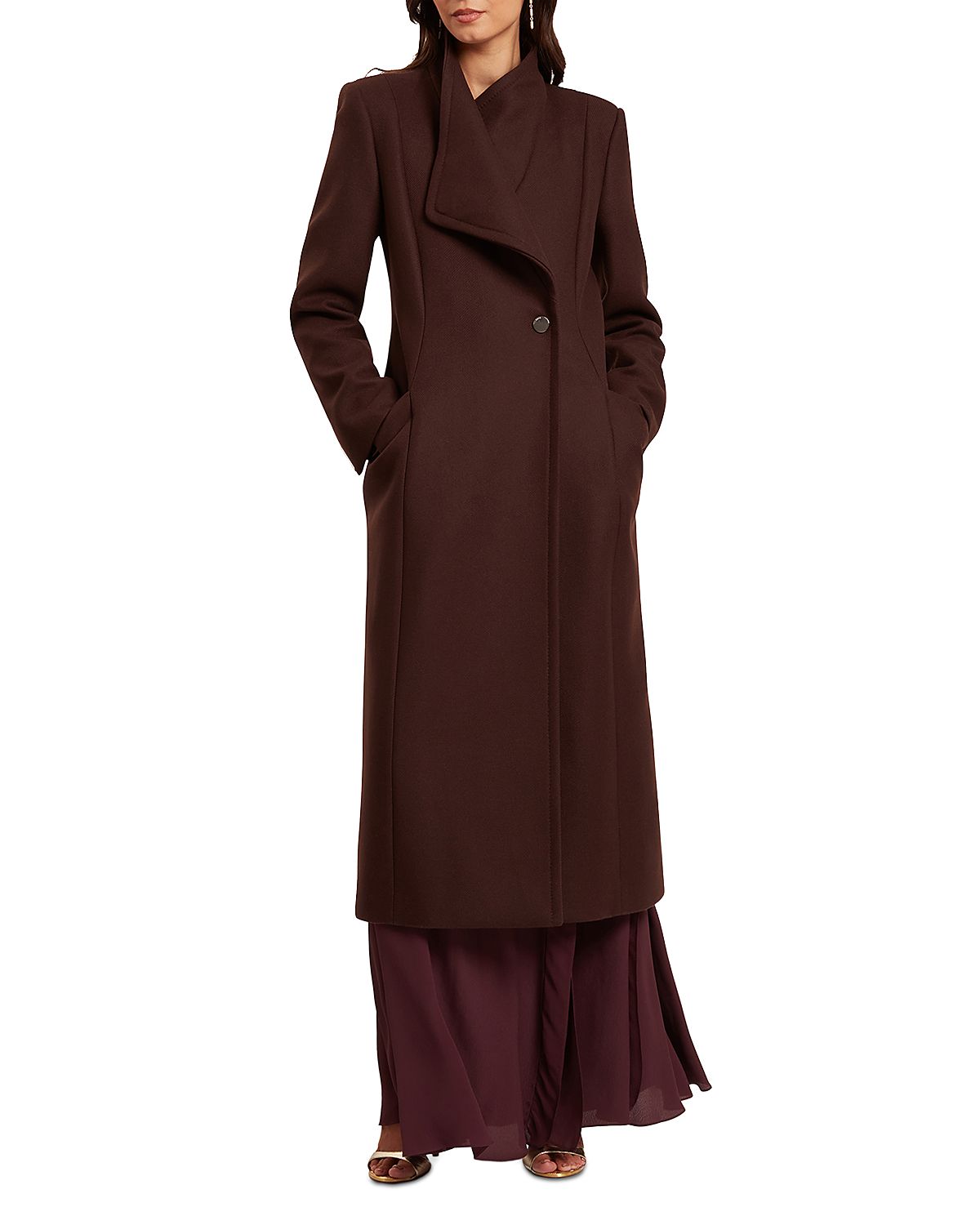 Ted Baker Mindee Wool Blend Coat