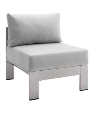 Shore Sunbrella  Fabric Outdoor Patio Aluminum, Set of 3