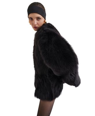 Jana Shearling Long Sleeve Jacket