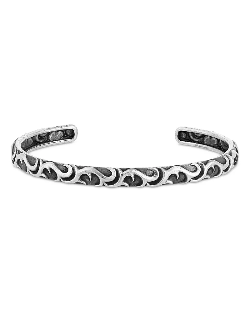 John Varvatos Men's Sterling Silver Gothic Cuff Bracelet