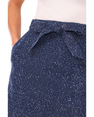 Stitched Texture Mini Skirt