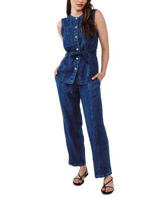 Seamed Soft Barrel Pants