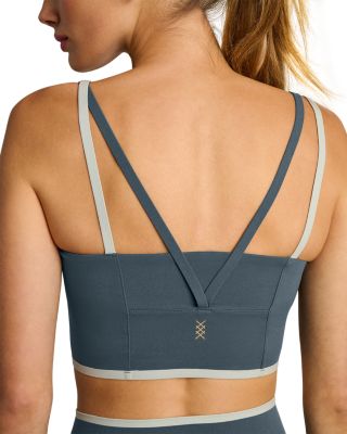 Instinct Contrast Longline Sports Bra