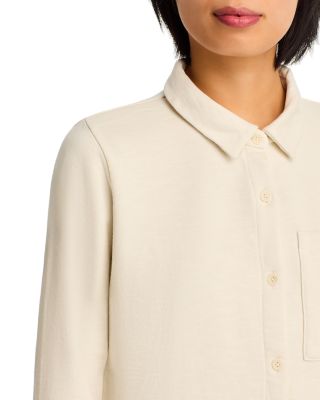 Garment Dyed Terry Classic Collar Shirt