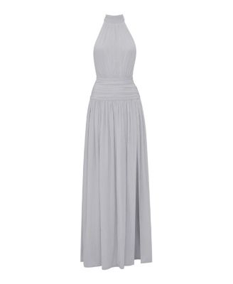  The Halter Slit Gown