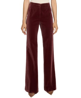  Elizabeth Flared Leg Pant in Luxury Velvet