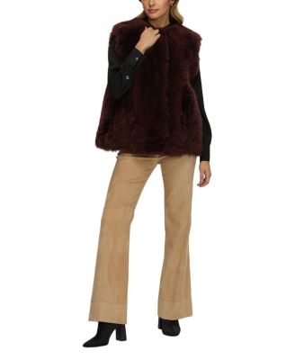  Select Cashmere Goat Collarless Vest