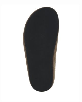 Women's Suede Mule Loafers