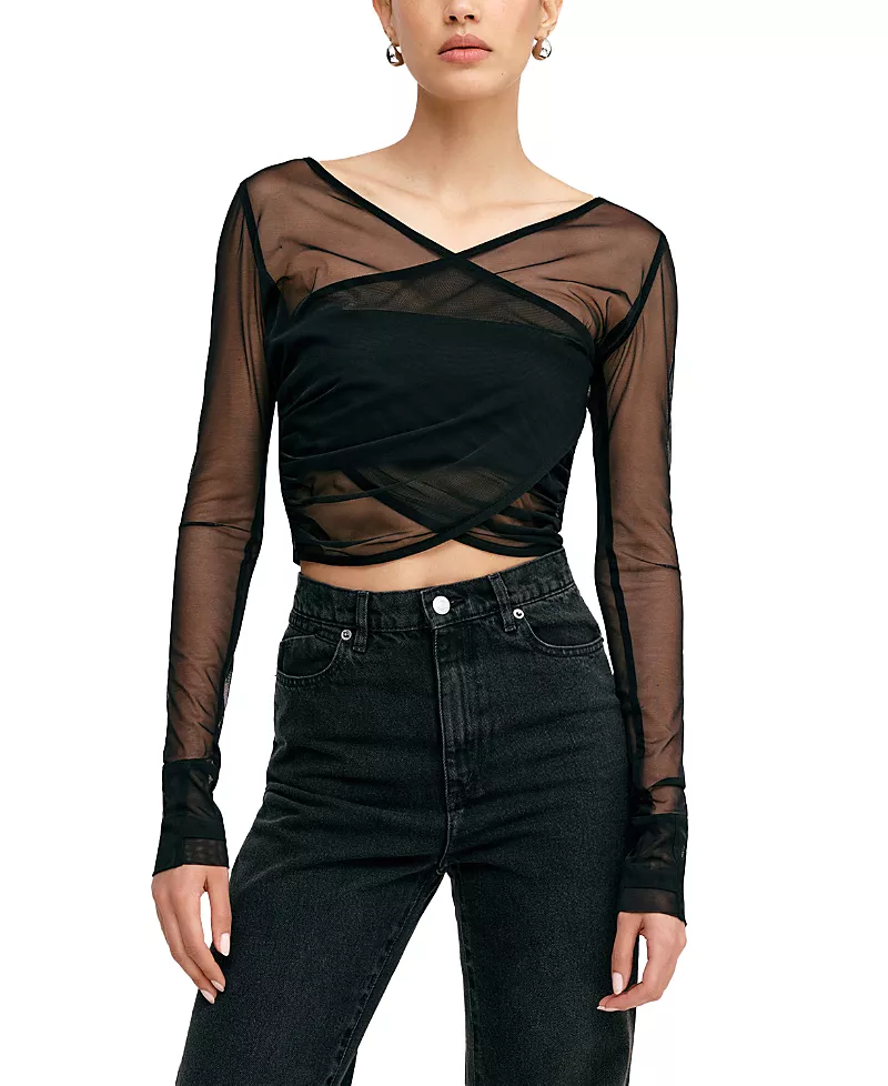 Marcella Britney Mesh Bolero Jacket