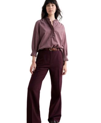  Women's Feather Star Cord Top