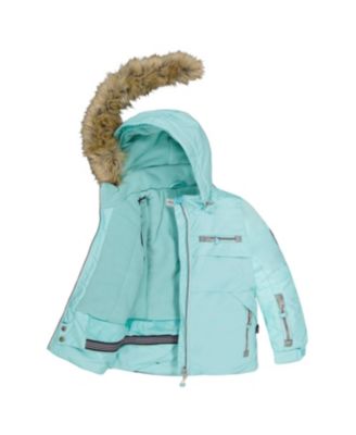 Girls' Two-Piece Play Floral Snowsuit - Little Kid