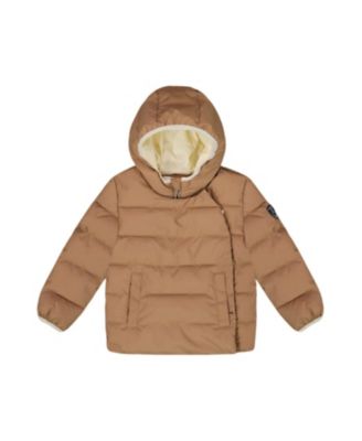 Unisex Compressible Winter Puffy Coat Designed for Car Seat - Little Kid