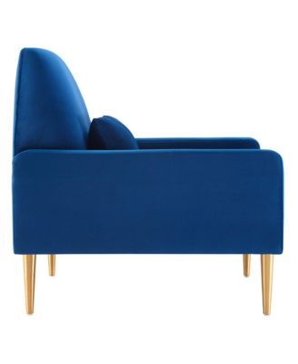 Liliana Performance Velvet Armchair