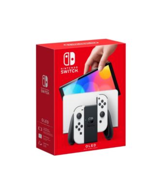 Switch Oled White Bundle with Accessories and Mario Kart 8 Deluxe Game