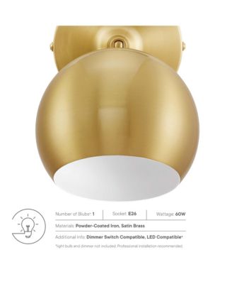 Chalice 4" Swing-Arm Metal Wall Sconce