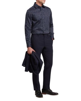 Blockly Long Sleeve Mini Leaf Shirt