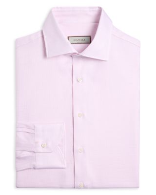 Regular Fit Geo Weave Dress Shirt