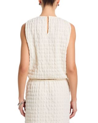 Bradley Crewneck Textured Top 