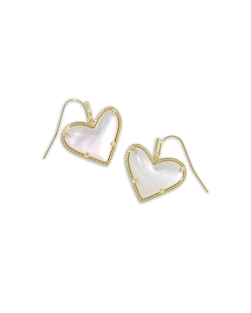 Kendra Scott Ari Heart Statement Drop Earrings