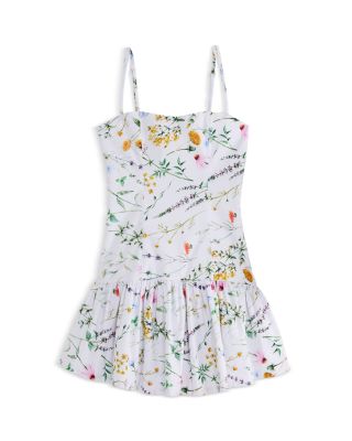 Girls' Paisley Mini Dress - Big Kid