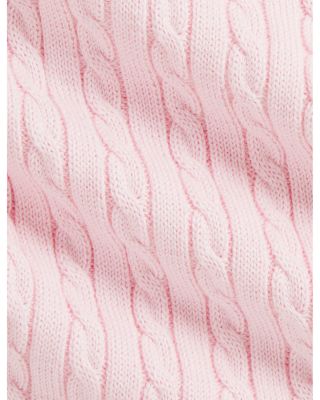 Girls' Mini Cable Polo Sweater Dress - Baby