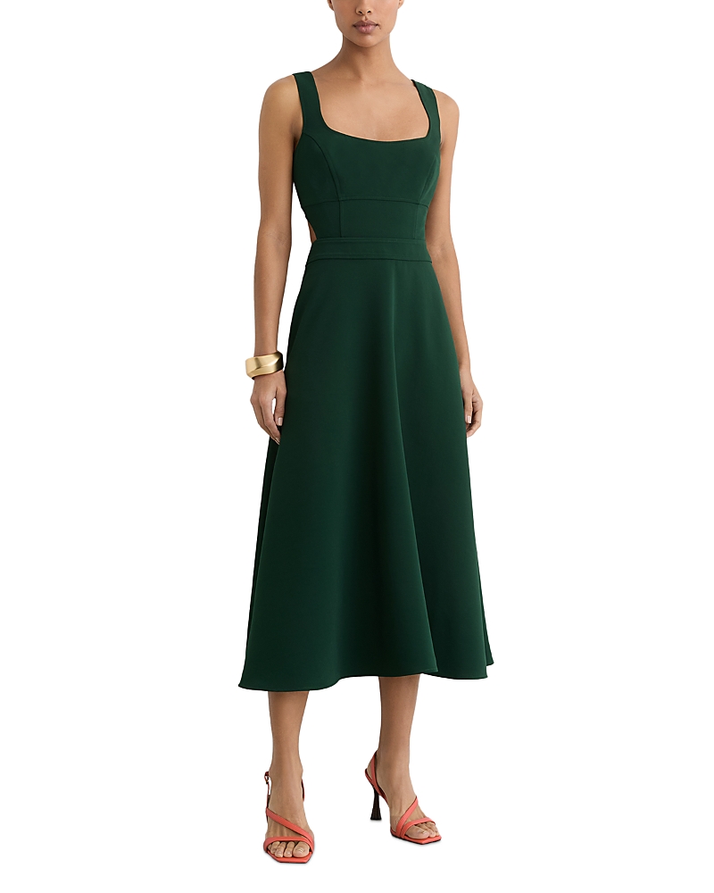 Reiss Dina Waisted Midi Dress