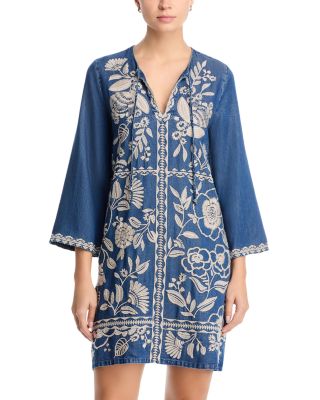 Lucinda Kimono Sleeve Relaxed Dress