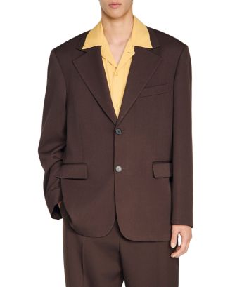 Sandro Oversized Fit Suit Jacket | Bloomingdale's Men