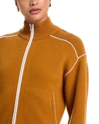Cashmere Zippered Sweater