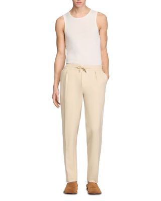 Straight Leg Drawstring Trousers