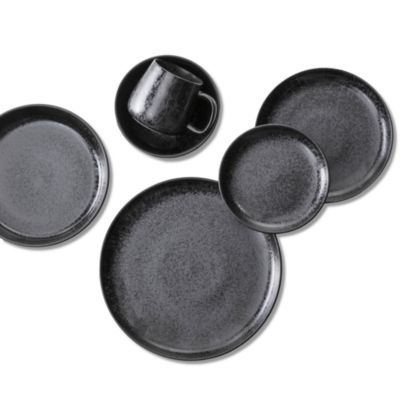 Sound Midnight Dinnerware 16-Piece Dinnerware Set