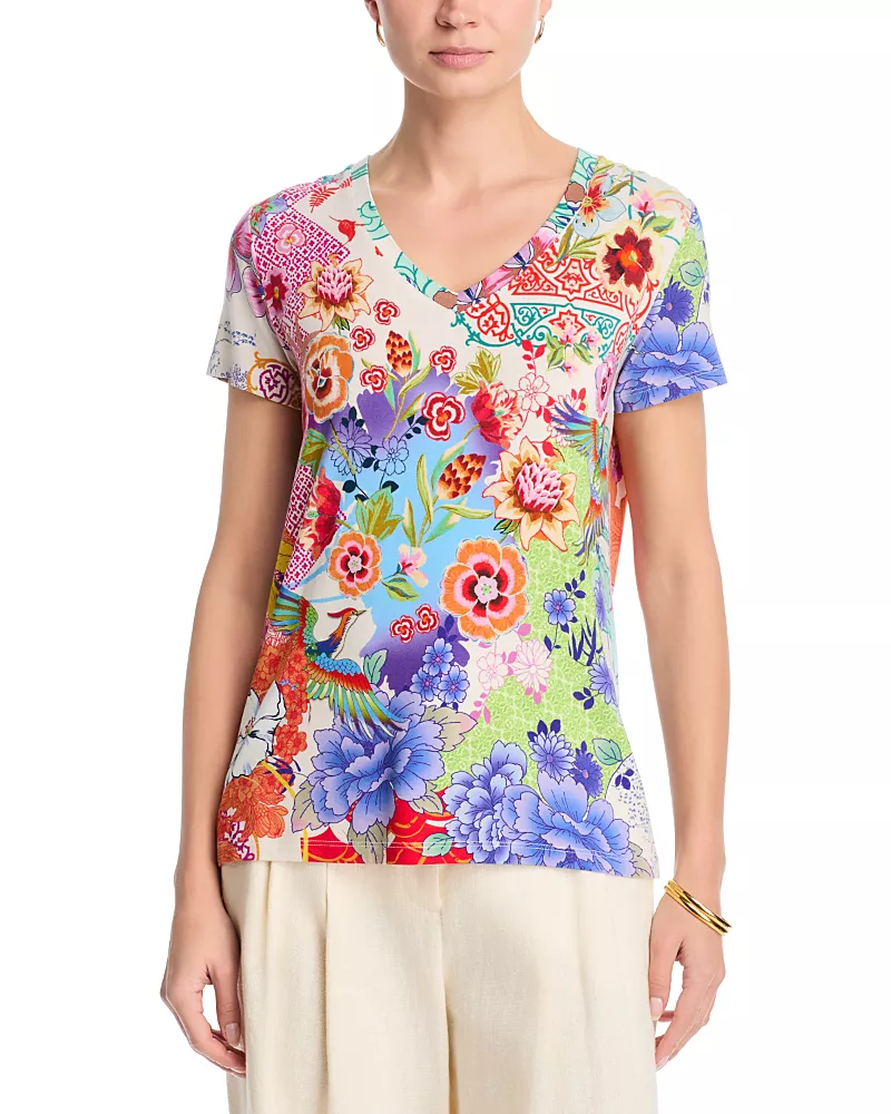Johnny Was The Janie Favorite Short Sleeve Tee