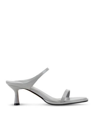Women's Alonde Leather High Heel Slide Sandals