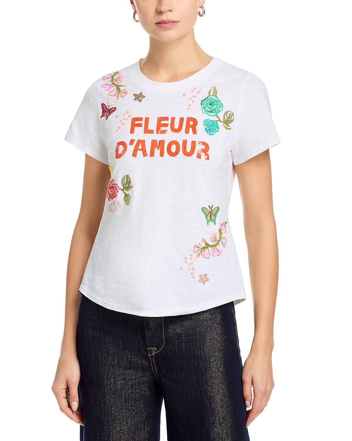 Cinq a Sept Fleur D'Amour Angeli Tee