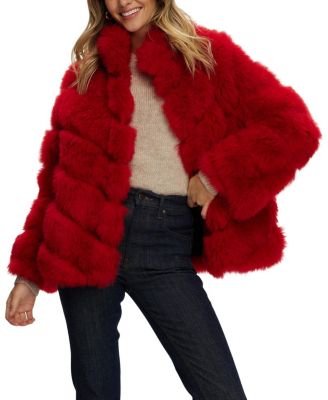  Select Cashmere Goat Diagonal Jacket