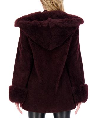  Sheared Shearling Lamb Parka