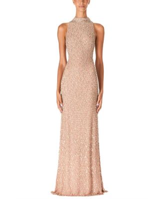 jenny packham rose gold dress Juno Evening gown