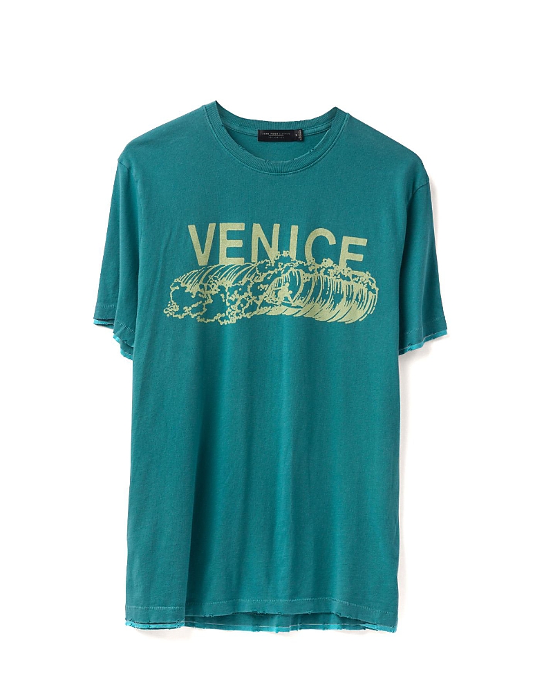 Junk Food Clothing Unisex Venice Vintage-Like Tee